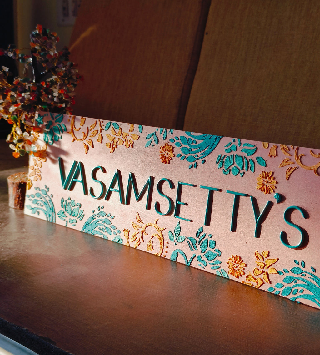 Nameplate - Initials