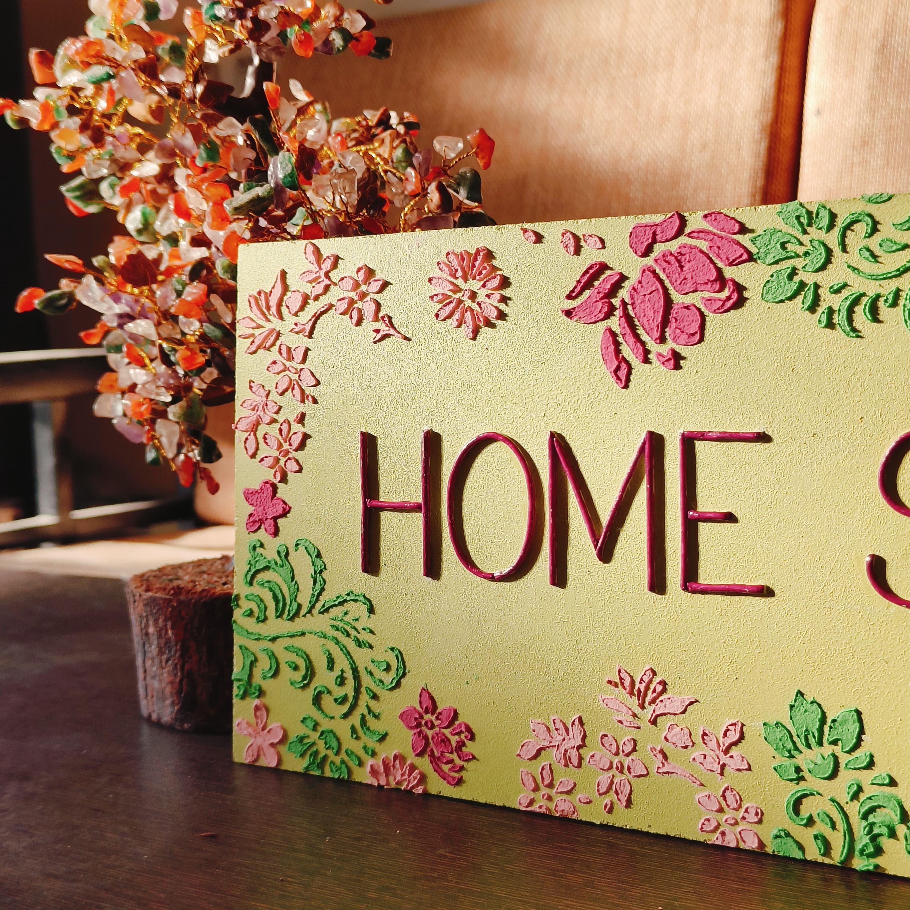 Nameplate - Home Sweet Ghar