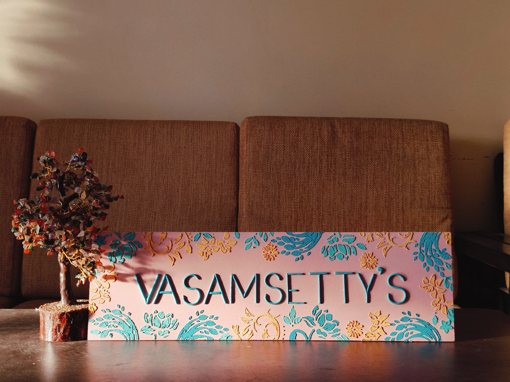Nameplate - Initials