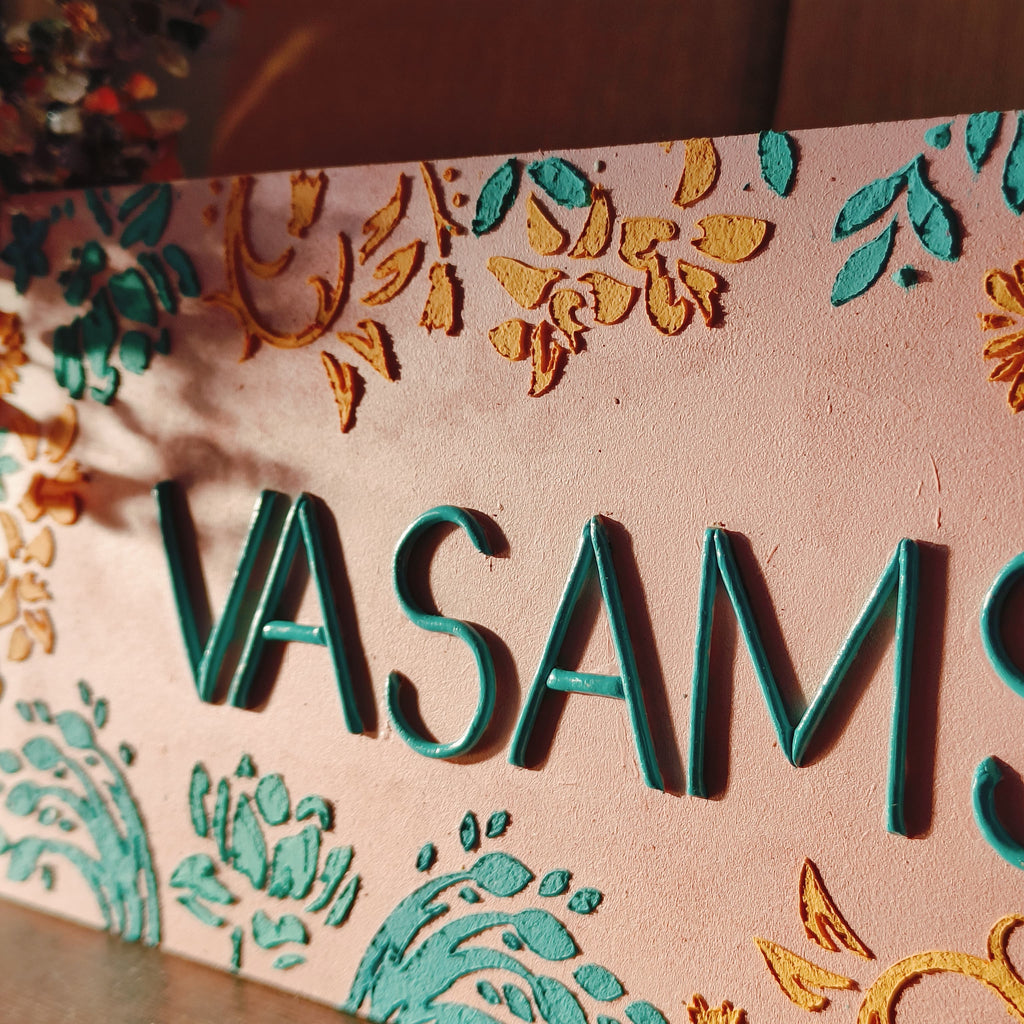 Nameplate - Initials